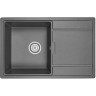 Кухонная мойка GRANULA GR-7804 графит (черно-серый) 7804 GPAFIT